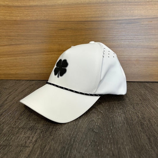 Gorra Black Clover Hybrid Luck 1 Blanco SnapBack Ajustable