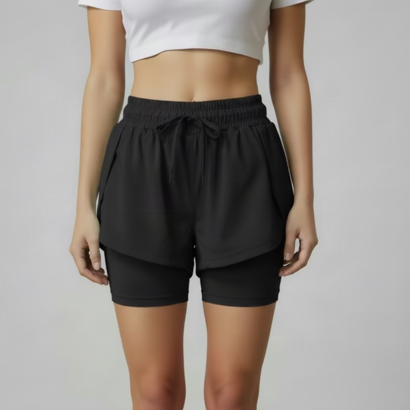 Short NØR Runner Mujer Unitalla Negro
