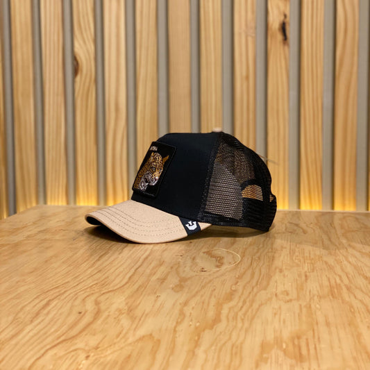 Gorra Goorin Bros Pantera negro Beige Unitalla