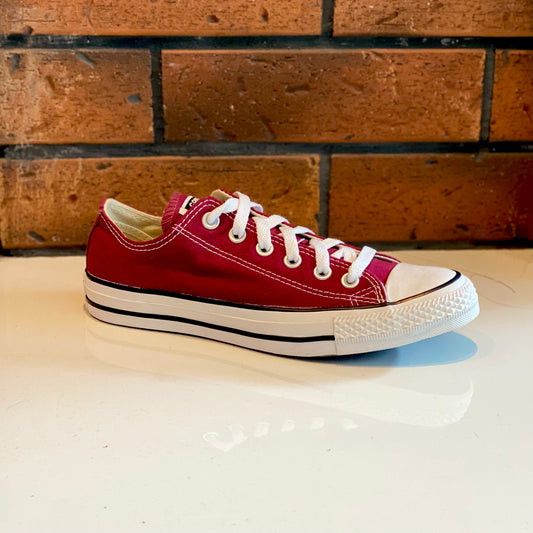Tenis Converse OX choclo vino M9691C