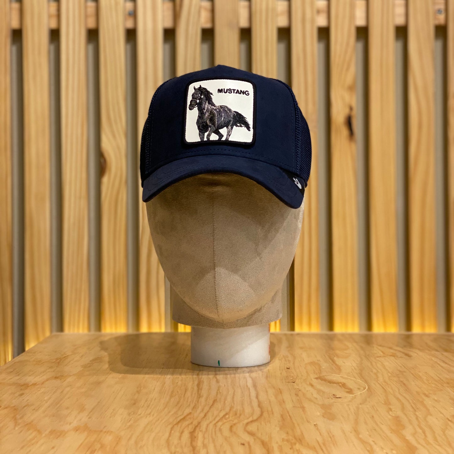 Gorra Goorin Bros Mustang Suede Navy Unitalla