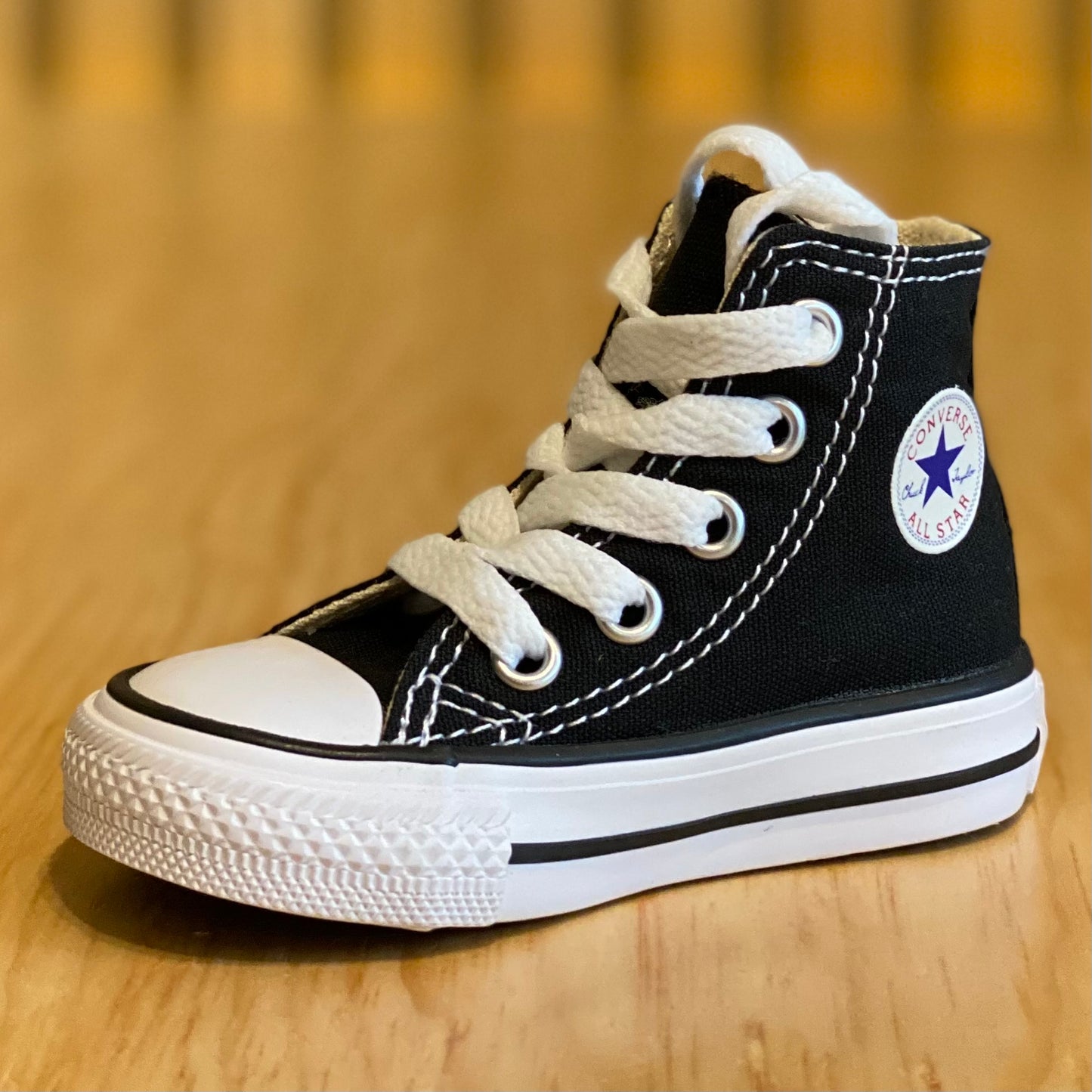 Tenis Converse HI Negro 7J231C Bebe