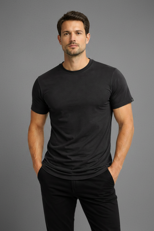 Playera Rutz Básica Negro