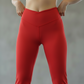 Leggings Flare NØR Unitalla Rojo