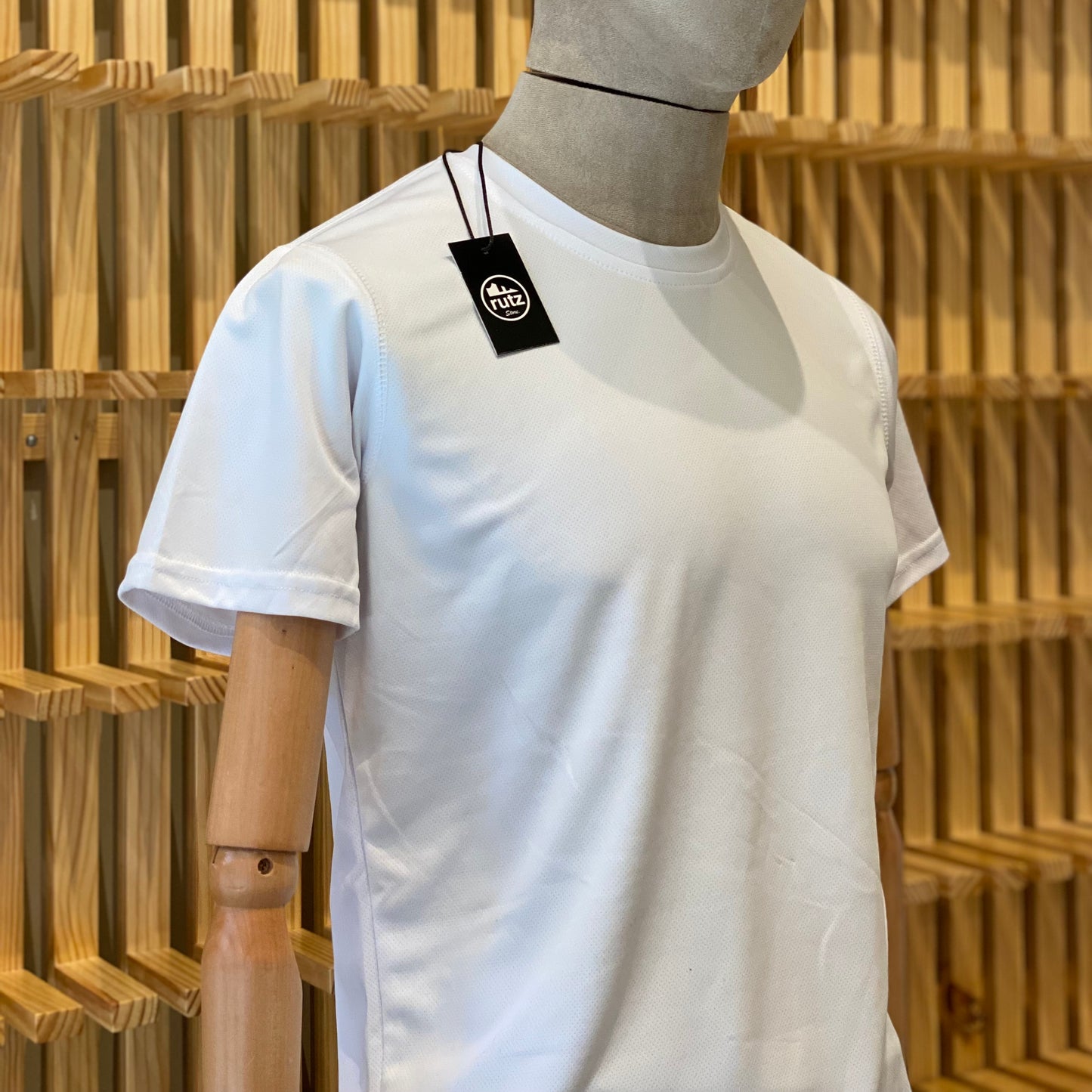 Playera Rutz deportiva Blanco