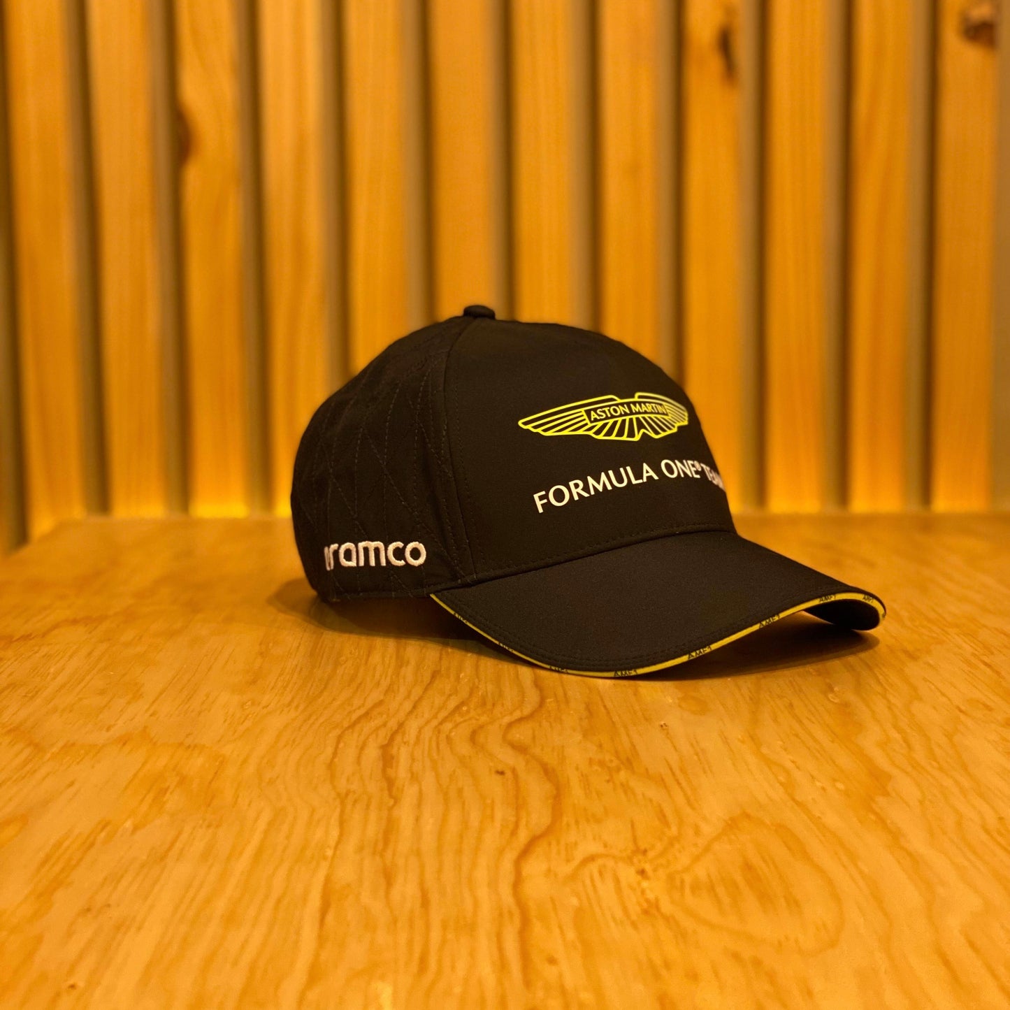 Gorra Aston Martin amf1 rp team cap 701229245 003 Negro Aramco Formula 1