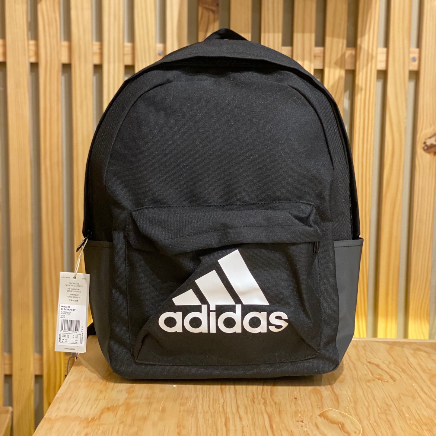 Mochila Adidas Clsc bos bp HG0349 Negro Blanco