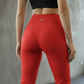 Leggings Flare NØR Unitalla Rojo