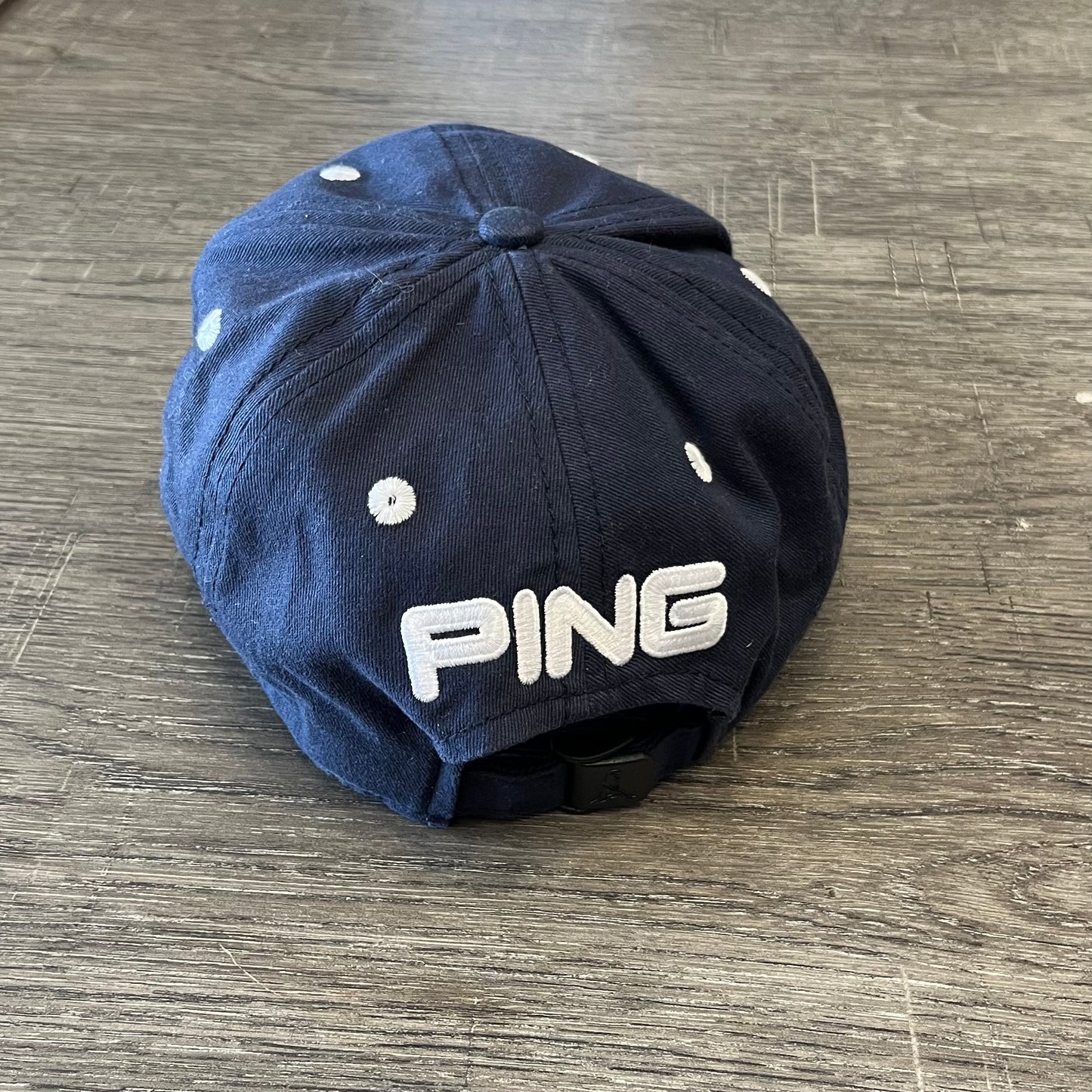 Gorra PING Golf Navy Blanco Unitalla