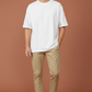 Playera Rutz Oversize Blanco