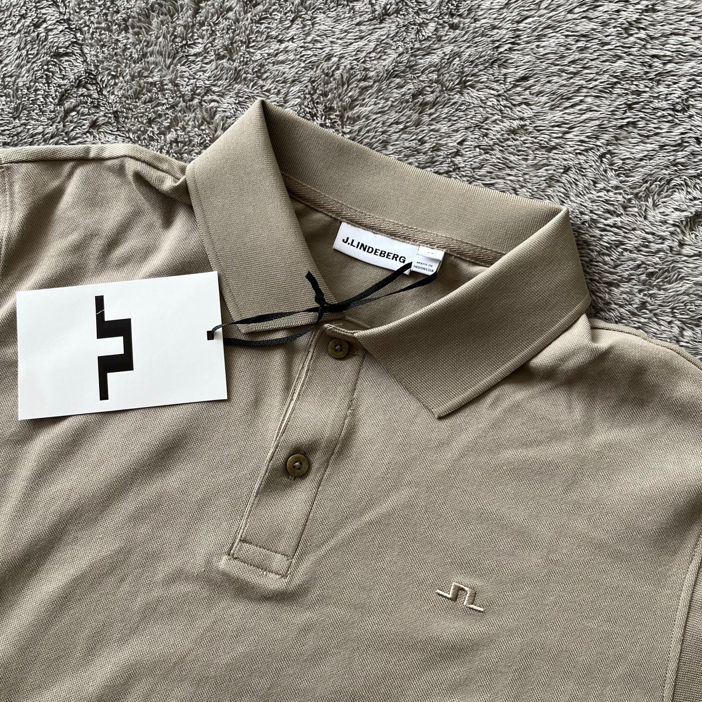 Playera J. Lindeberg Beige Golf