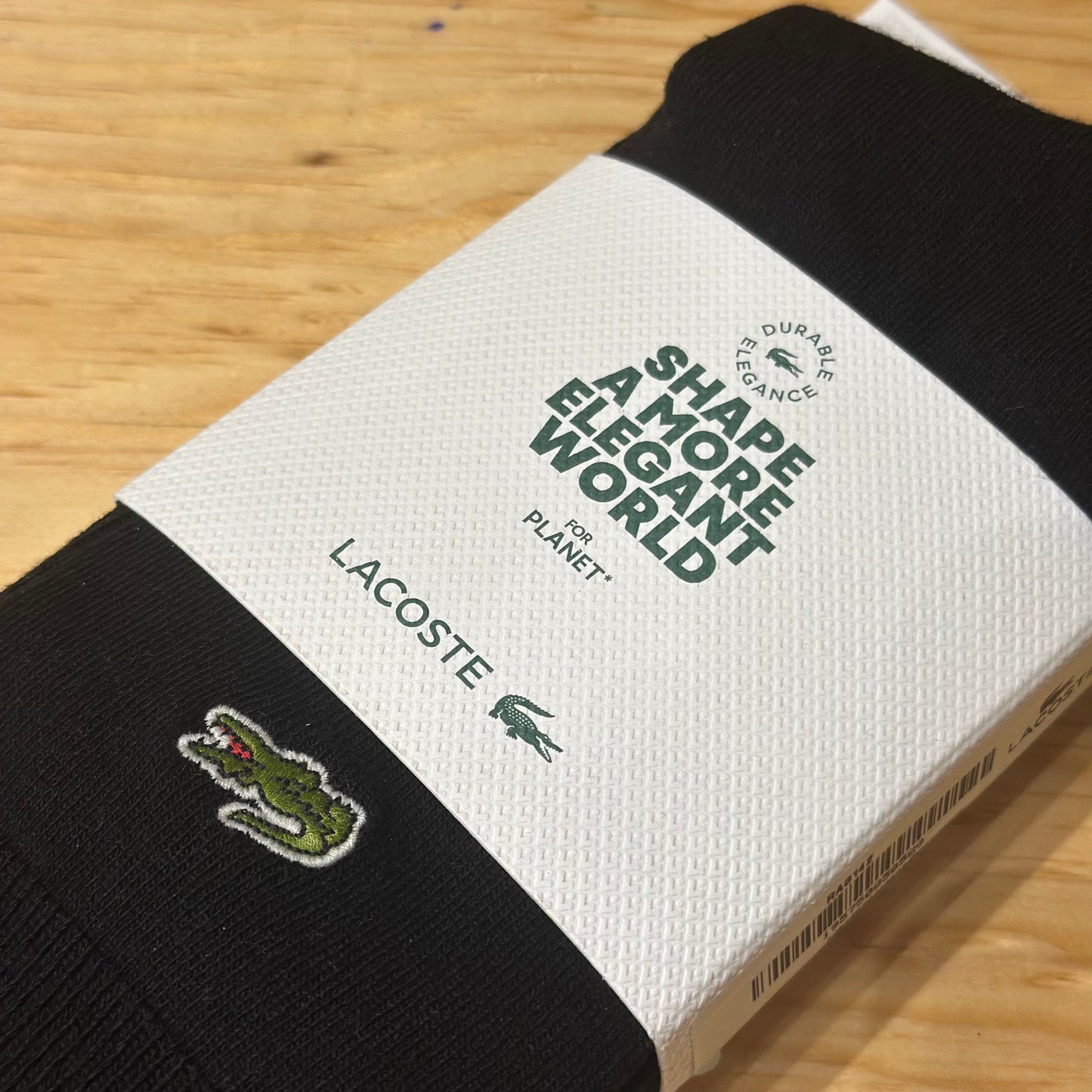 Calcetines Lacoste Negro 3 pares Unitalla Black 031