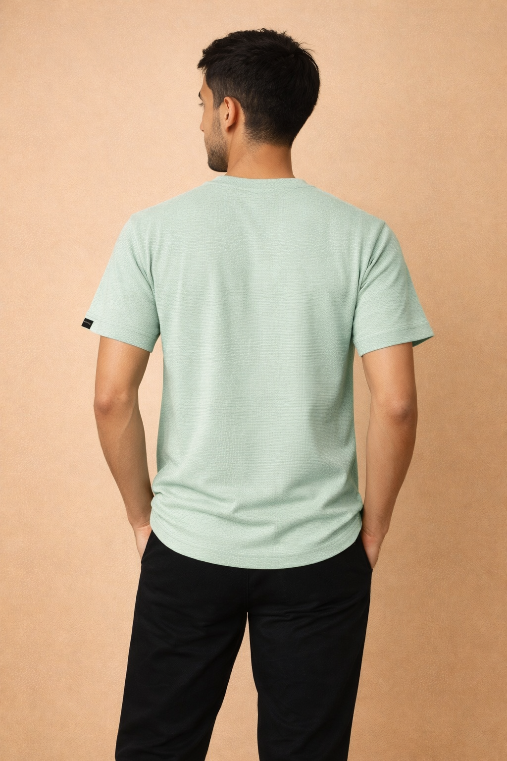 Playera Rutz Waffle Olivo