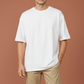 Playera Rutz Oversize Blanco
