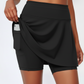 Falda NØR Circular Negro