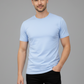 Playera Rutz Básica Azul Cielo