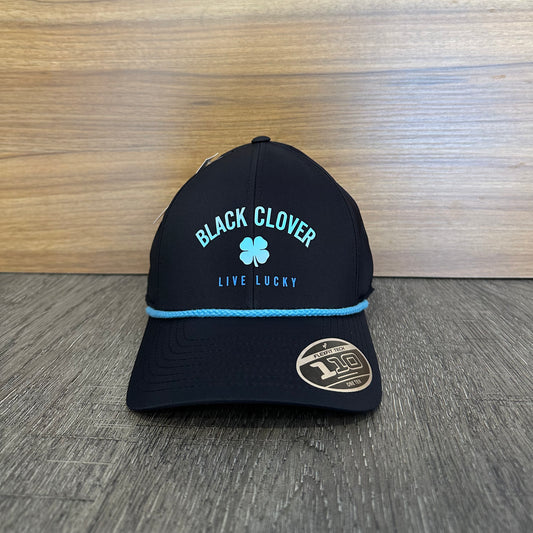 Gorra Black Clover Laguna 2 Negro Azul SnapBack Ajustable