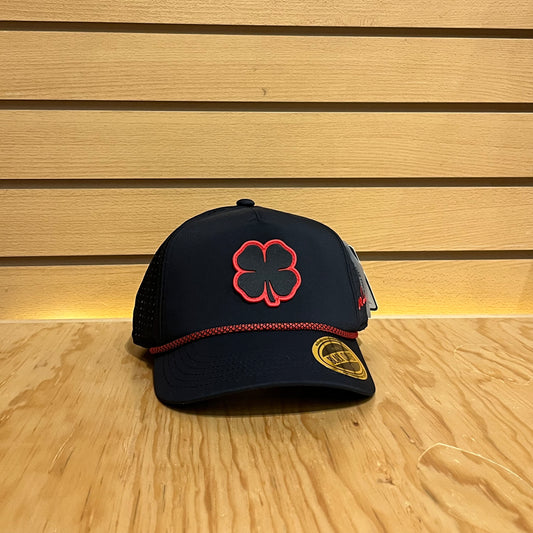 Gorra Black Clover Youth Neon Nights 2 Negro Rojo Ajustable Juvenil