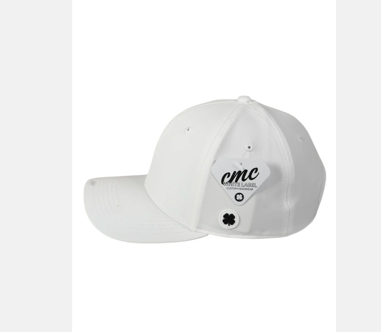 Gorra Black Clover White Label CMC Blanco Ajustable