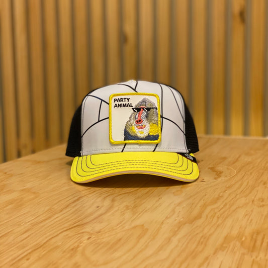 Gorra Goorin Bros Animal Party blanco Amarillo Negro