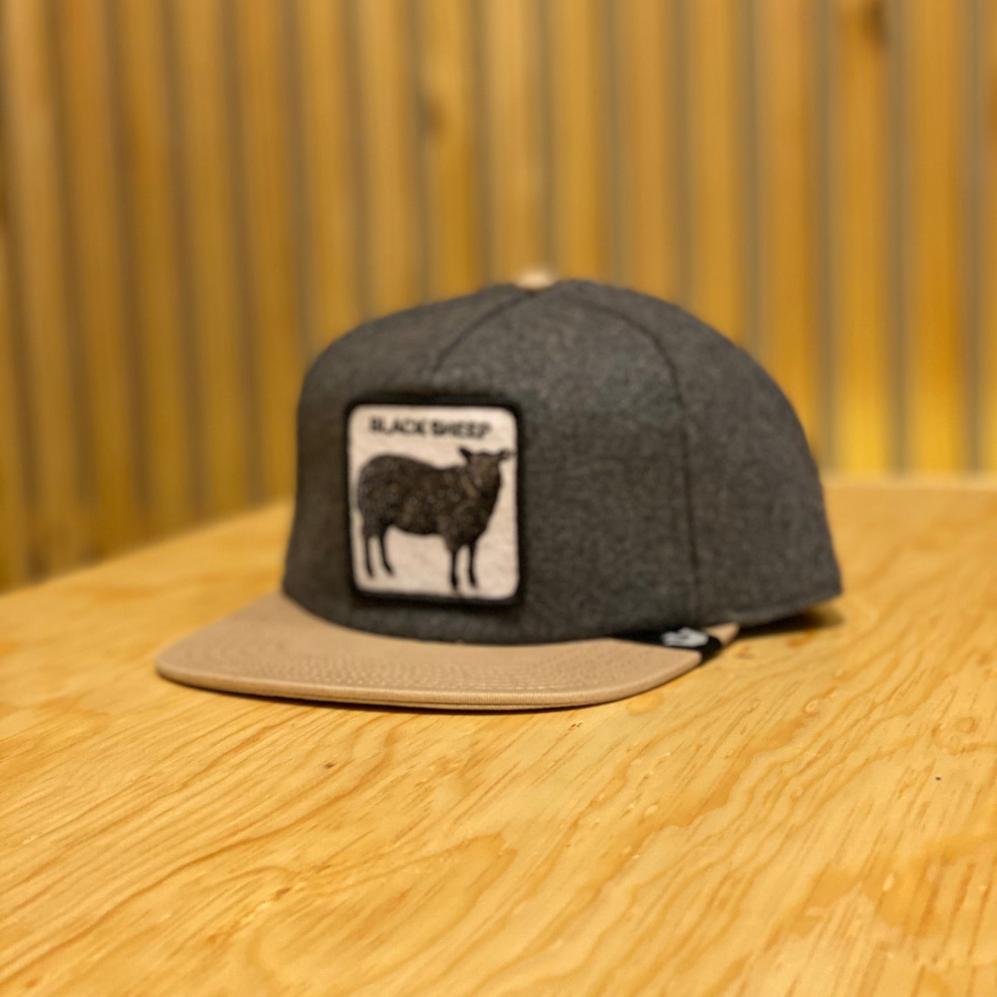 Gorra Goorin Bros Black sheep Gris Cafe Plana