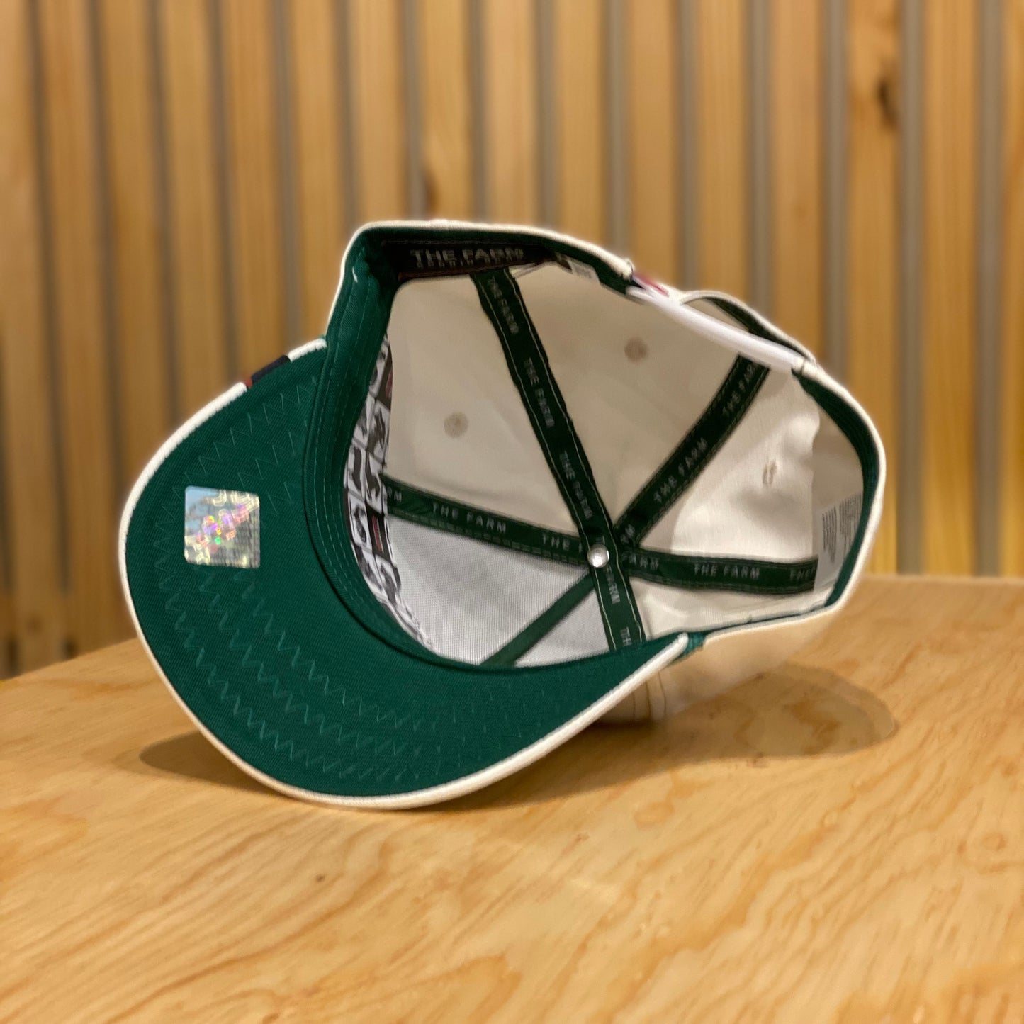 Gorra Goorin Bros Cash Blanco Verde liston