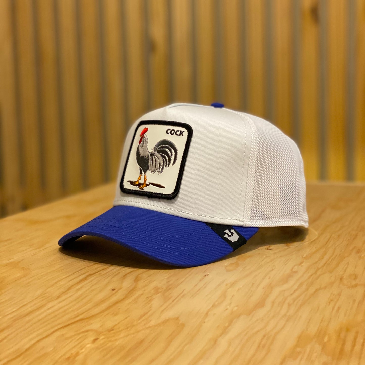 Gorra Goorin Bros Cock Blanco Azul