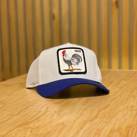 Gorra Goorin Bros Cock Blanco Azul