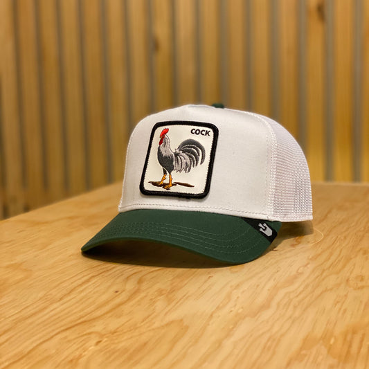 Gorra Goorin Bros Cock Blanco verde