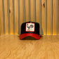 Gorra Goorin Bros Cock Leather Azul Beige Rojo Unitalla