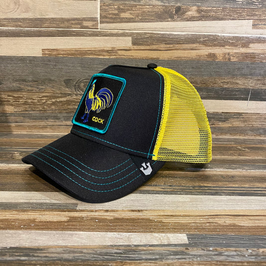 Gorra Goorin Bros Cock Negro amarillo