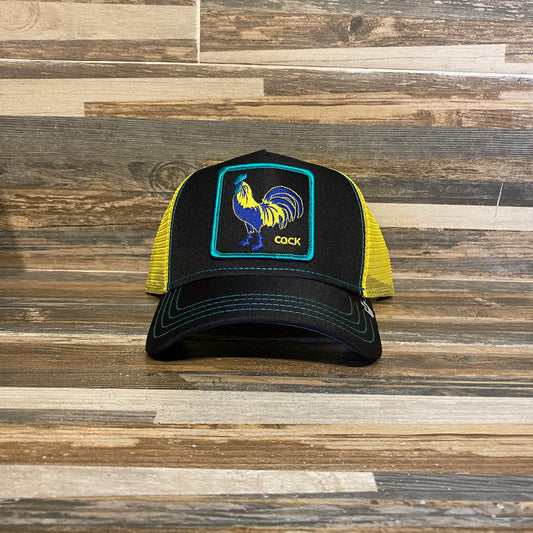 Gorra Goorin Bros Cock Negro amarillo