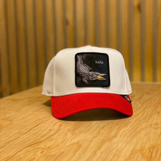 Gorra Goorin Bros Hard Blanco Rojo