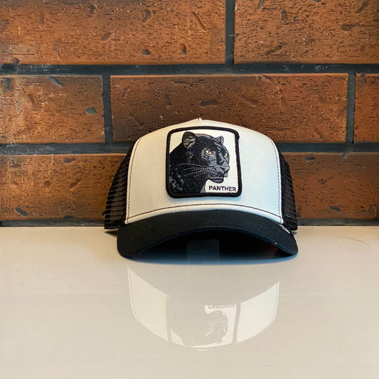 Gorra Goorin Bros Panther Blanco Negro