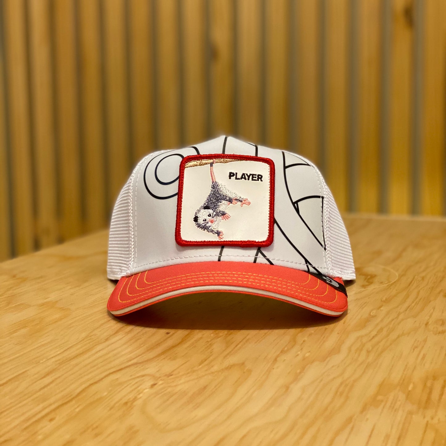 Gorra Goorin Bros Player blanco Naranja