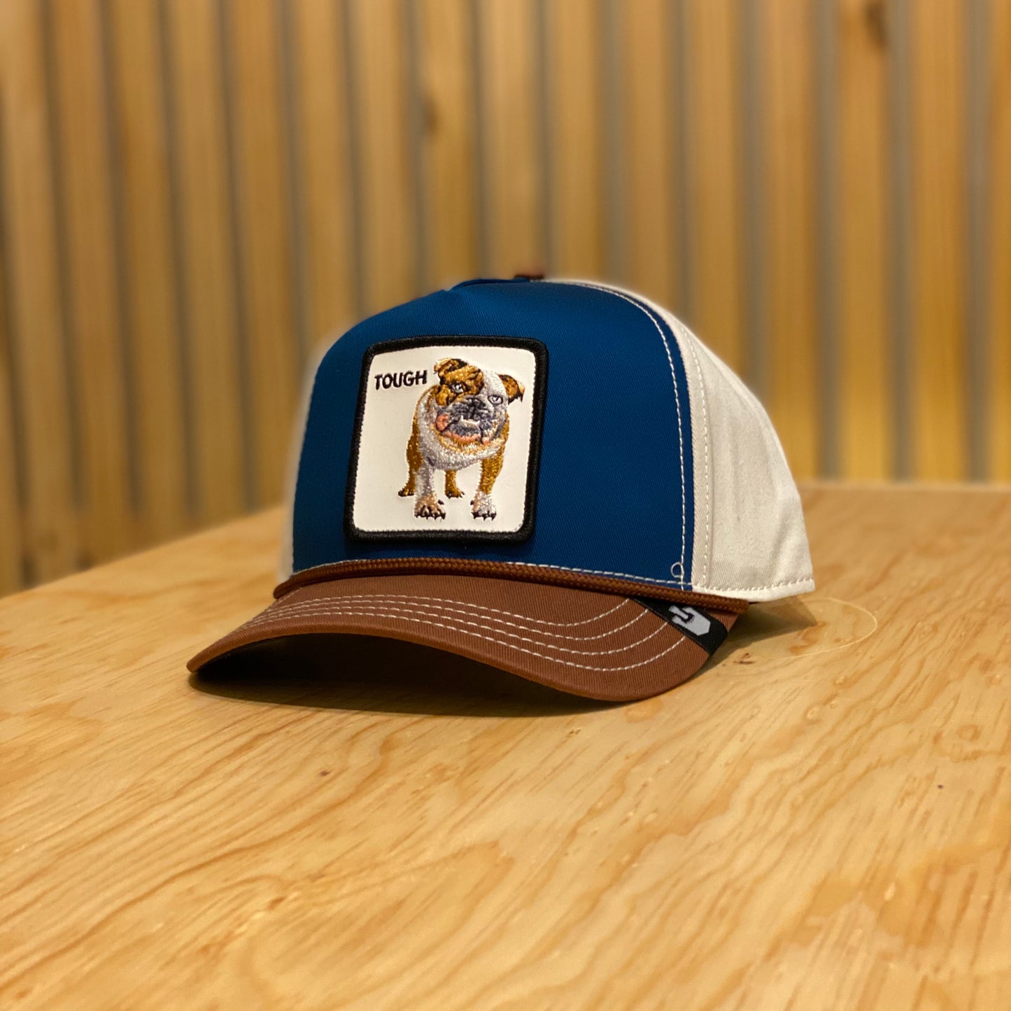 Gorra Goorin Bros Tough Azul Beige cafe