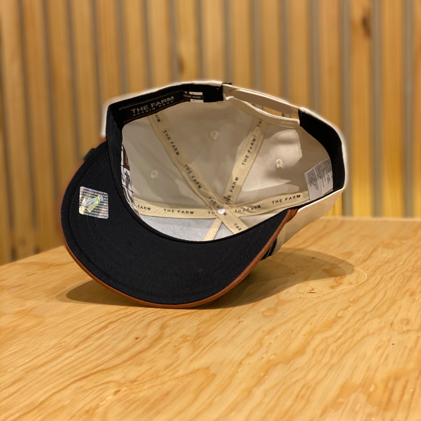 Gorra Goorin Bros Tough Azul Beige cafe