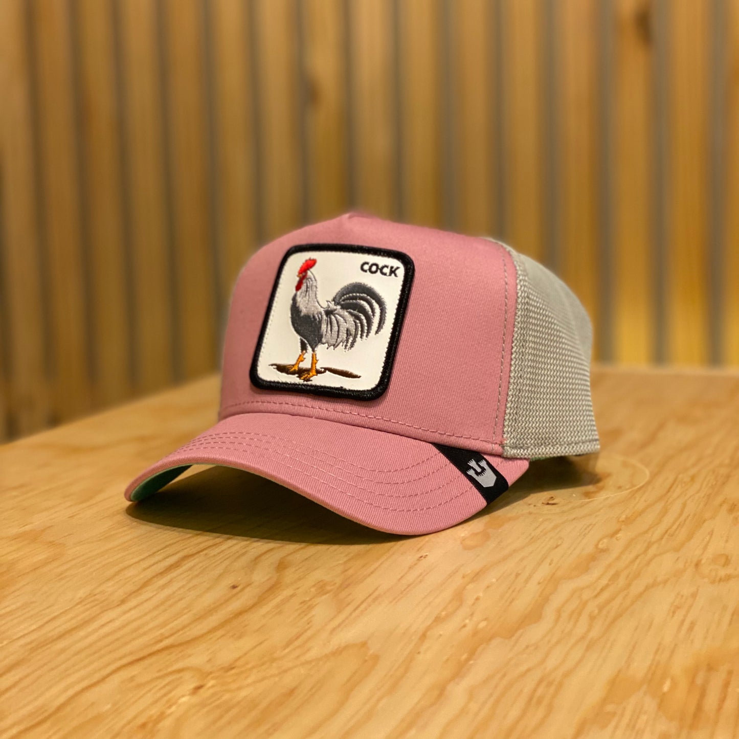 Gorra Goorin bros Cock Rosa Verde