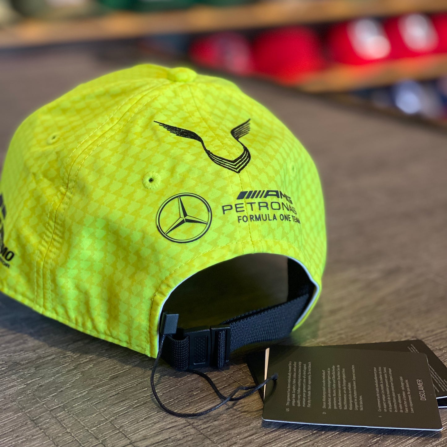 Gorra Mercedes Mapf1 Rp Col Driver 701223402005 Amarillo