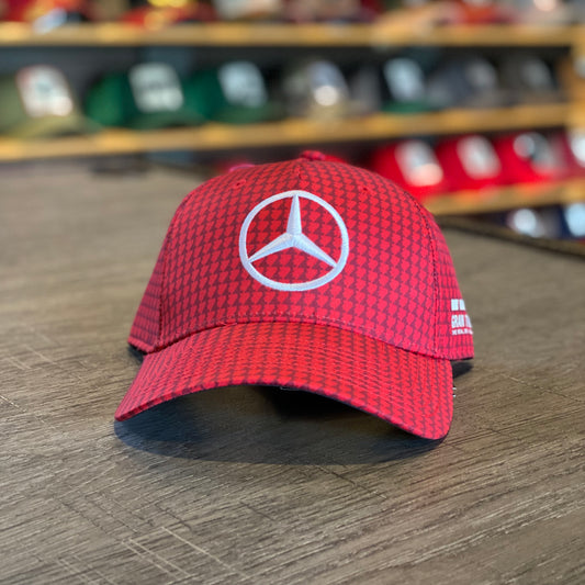 Gorra Mercedes Mapf1 Rp Col Driver 701223402010 Rojo