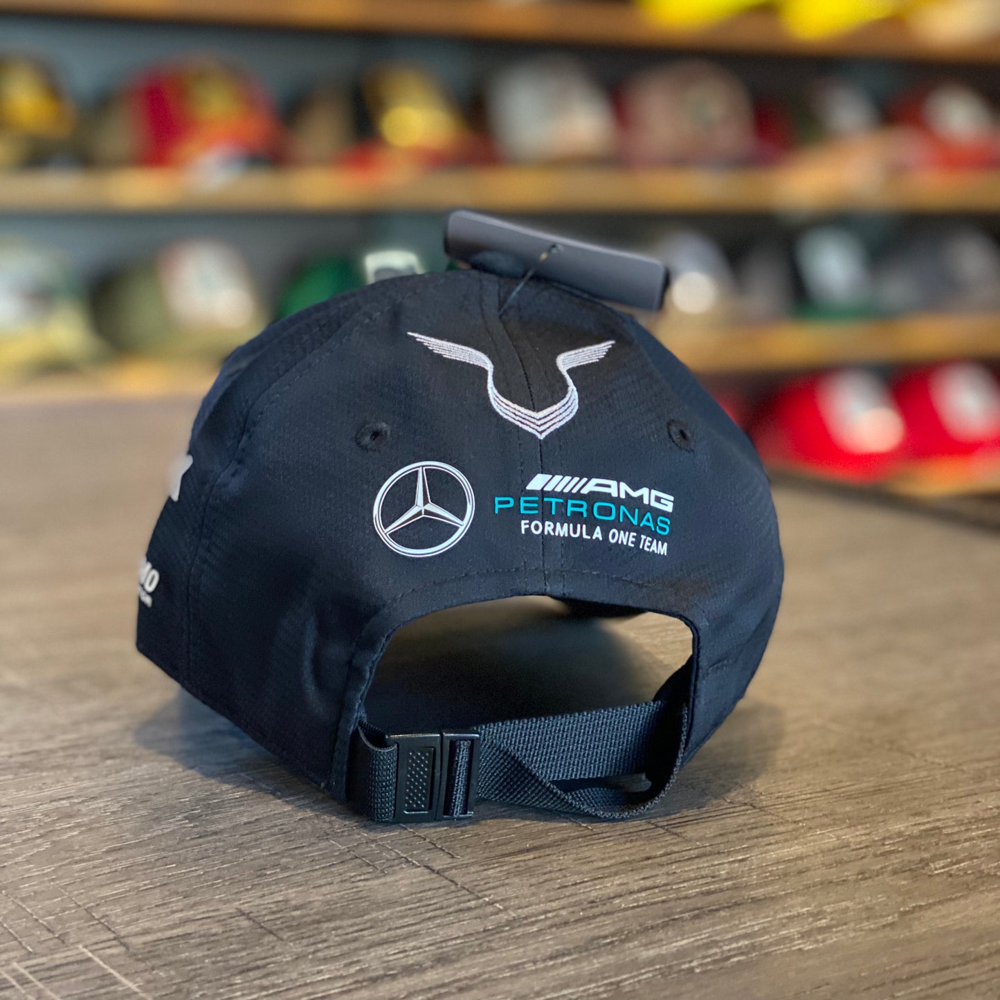 Gorra Mercedes Mapf1 Rp Lewis Driver Baseball Cap 701219226001 Negro