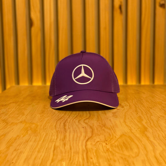 Gorra Mercedes Mapf1 rp lh trucker Morado 701227945 003