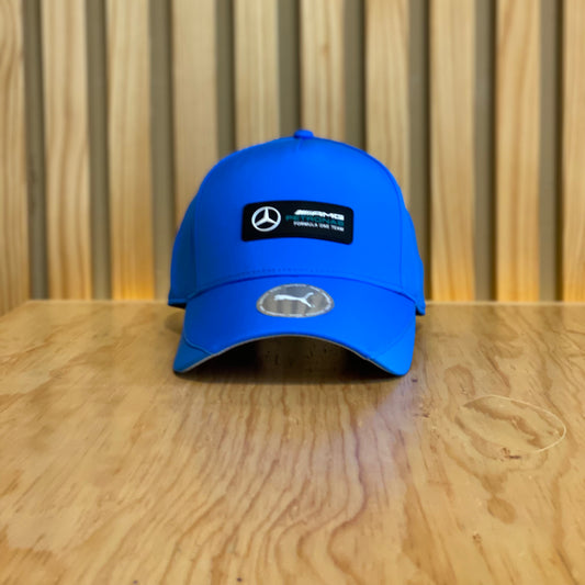 Gorra Puma Mercedes MAPF1 BB Cap 024818 04 Ajustable Azul Rey
