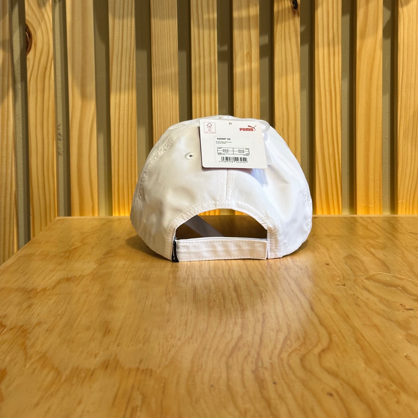 Gorra Puma Perforated BB Cap 02558702 Blanco Ajustable