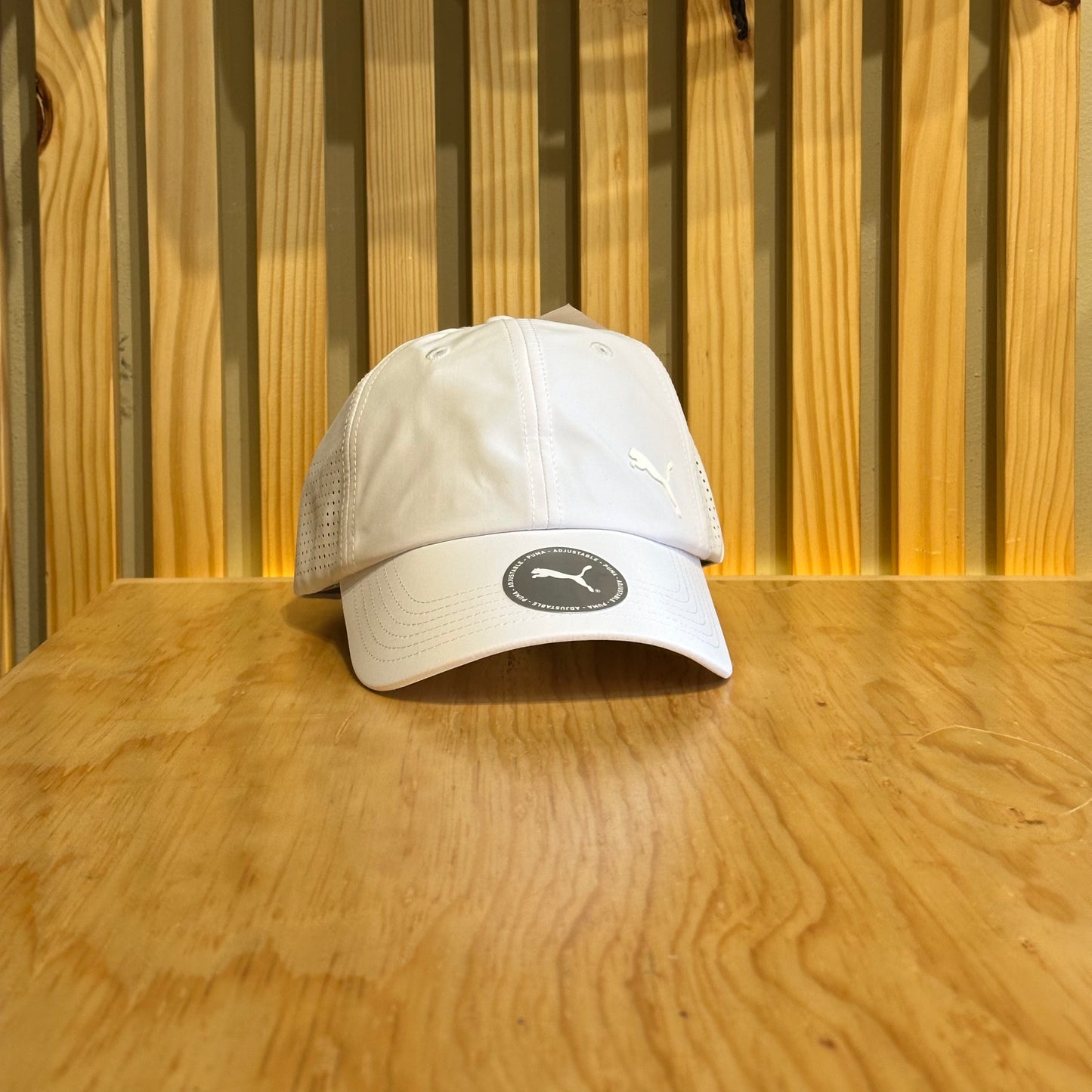 Gorra Puma Perforated BB Cap 02558702 Blanco Ajustable
