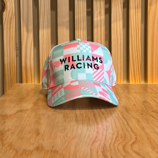 Gorra Puma Wr fw beach se cap Williams Racing 701231853 001 Verde Salmon Ajustable