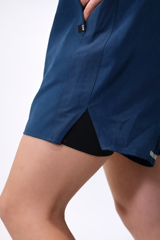 Short Rutz Deportivo X Licra Petroleo