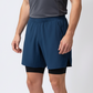 Short Rutz Deportivo X Licra Petroleo