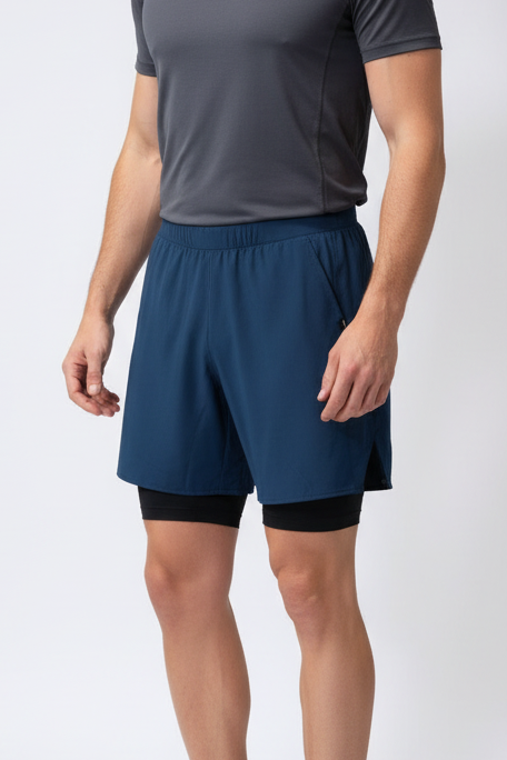 Short Rutz Deportivo X Licra Petroleo