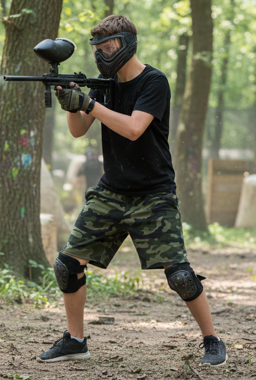 Short Rutz Camo verde